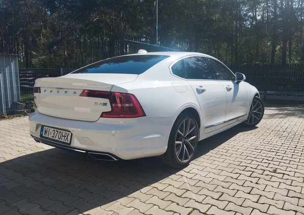 Volvo S90 cena 121770 przebieg: 129600, rok produkcji 2018 z Radzionków małe 254